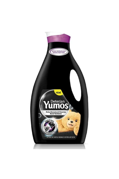 Yumoş Sıvı Bakım Çamaşır Deterjanı Siyah Ve Koyu Renkli Giysiler Için 2520 Ml ürün görseli 1
