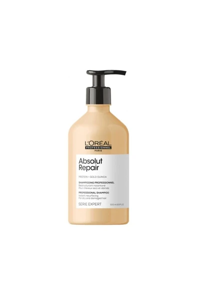 L'OREAL PROFESSİONNEL Serie Expert21 Absolut Repair Yıpranmış Saçlar Için Onarıcı Şampuan 500 Ml ürün görseli 1
