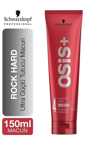 OSİS Saç Şekillendirici 150 ml - Rock Hard Ultra Strong Glue 4045787314557 ürün görseli 1