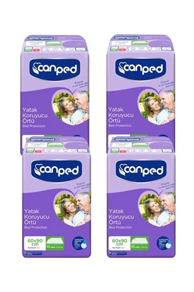 CANPED Yatak Koruyucu|60x90|4 Paket ürün görseli 1