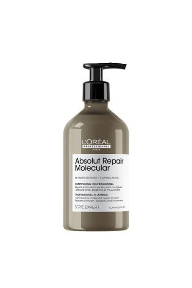 L'OREAL PROFESSİONNEL Serie Expert Absolut Repair Molecular Tüm Yıpranmış Saçlar Için Arındırıcı Şam ürün görseli 1