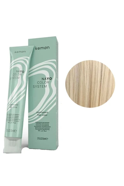 KEMON Amonyaksız Nayo Color 10,3 Platin Sarı Dore Saç Boyası 50 ml 8020936048183 ürün görseli 1