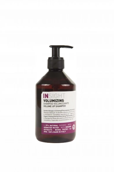 INSİGHT Hacim Veren Şampuan (VOLUME UP SHAMPOO) 400 ml ürün görseli 1