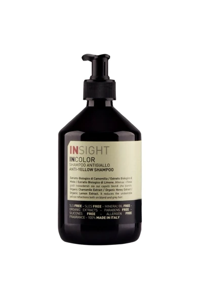 INSİGHT Incolor Antiyellow Sarı Yansıma Önleyici Şampuan 400ml ürün görseli 1