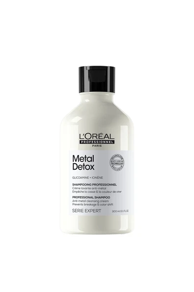 L'OREAL PROFESSİONNEL Serie Expert Metal Detox Renkli Ve Açıcı Ile Işlem Görmüş Saçlar Için Metal Ka ürün görseli 1