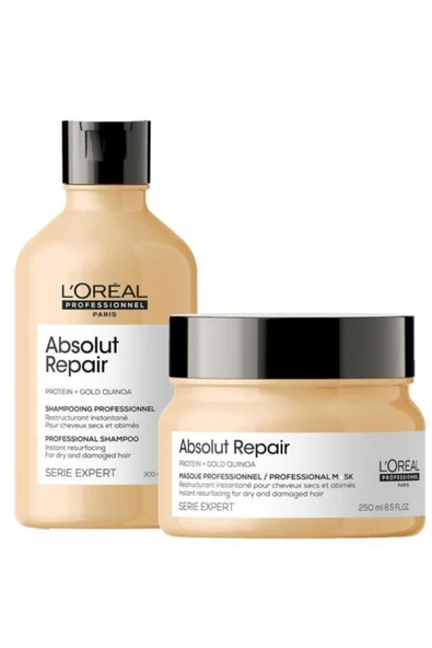 L'OREAL PROFESSİONNEL Loreal Serie Expert Absolut Repair Saç Bakım Seti ürün görseli 1