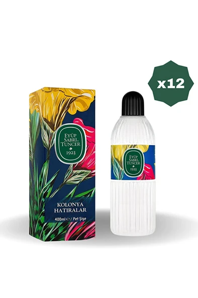 EYÜP SABRİ TUNCER HATIRALAR KOLONYASI 400 ML - (12 ADET) ürün görseli 1