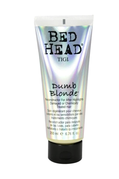 TİGİ BED HEAD Dumb Blonde Röfleli Saçlar için Onarıcı Saç Kremi 200 ml 615908409796 ürün görseli 1