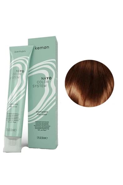 KEMON Amonyaksız YoGreen 6,8 Koyu Kumral Sedef Saç Boyası 50 ml 8020936049852 ürün görseli 1