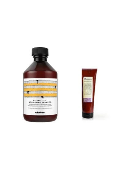 DAVİNES Nourishing Sülfatsiz Şampuan 250 Ml+ınsight Damaged Onarıcı Maske 250 Ml ürün görseli 1
