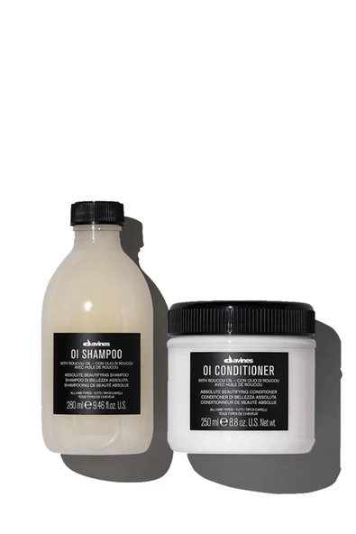 DAVİNES O I/ Oil Sülfatsız Şampuan 280 Ml + Kremi 250 Ml Key Kuaför ürün görseli 1