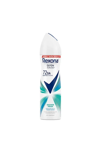 REXONA WOMEN DEO ADVANCED SHOWER FRESH 150 ML 1 ADET ürün görseli 1
