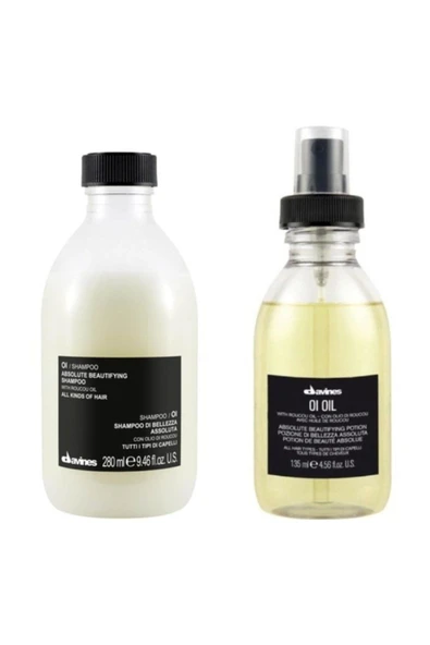 DAVİNES Oi/oil Sülfatsız Şampuan 280ml + Yağ 135ml ürün görseli 1