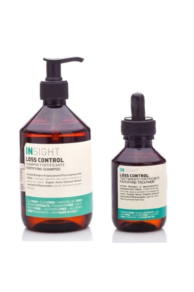 INSİGHT Loss Control Fortifying Dökülme Önleyici Şampuan 400ml +Losyon 100 ml ürün görseli 1