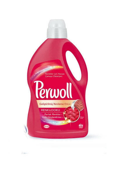 Perwoll Sıvı Çamaşır Deterjanı Canlı Renkler 2970 lt ürün görseli 1