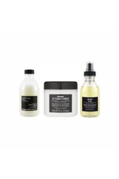 DAVİNES Oi/oil Sülfatsız Şampuan 280ml + Kremi 250 Ml+ Yağ 135 Ml Bakım Ürünü ürün görseli 1