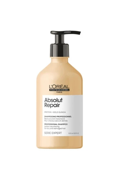 L'OREAL PROFESSİONNEL Loreal Serie Expert Absolut Repair Besleyici Ve Onarıcı Şampuan 500 Ml ürün görseli 1