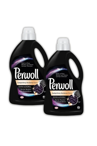 Perwoll Siyah Sıvı Deterjanı 2970 lt x2 ürün görseli 1