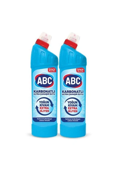 ABC Karbonatlı Ultra Çamaşır Suyu 750 ml 2'li ürün görseli 1