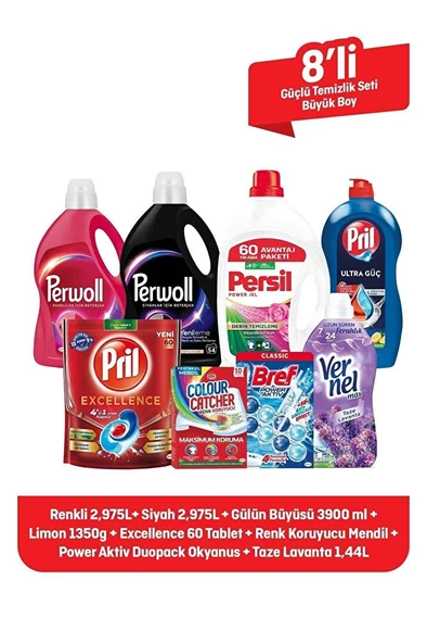 PERWOLL Deterjan VERNEL Yumuşatıcı Perwoll Persil Pril K2r Bref ürün görseli 1