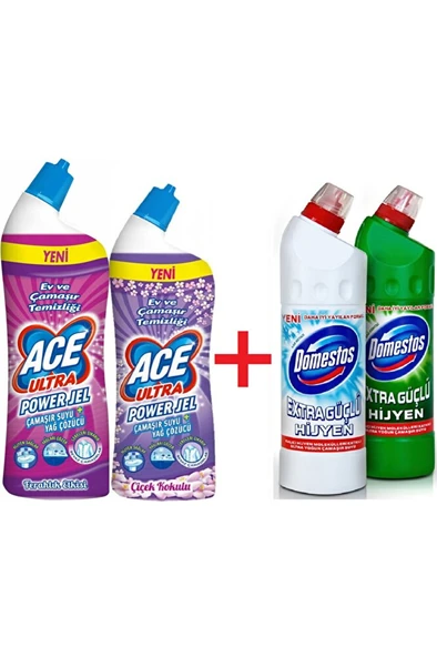 ACE Ultra 810 Gr*2 Adet + Domestos Ultra 810 gr 2adet ürün görseli 1