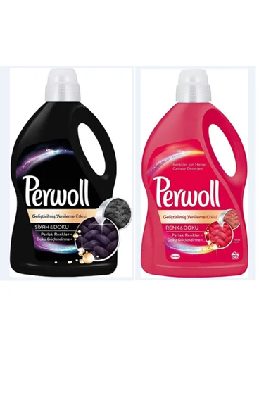 Perwoll 2'li 2970 Litre Sıvı Deterjan Set ürün görseli 1