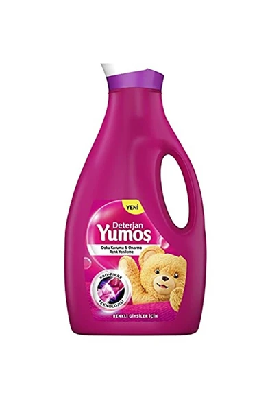 YUMOŞ Sıvı Bakım Çamaşır Deterjanı Renkli Giysiler 42 Yıkama 2520 Ml ürün görseli 1