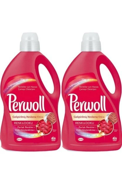 Perwoll Renkli Sihir Sıvı Deterjan 2970 lt 2 Adet ürün görseli 1