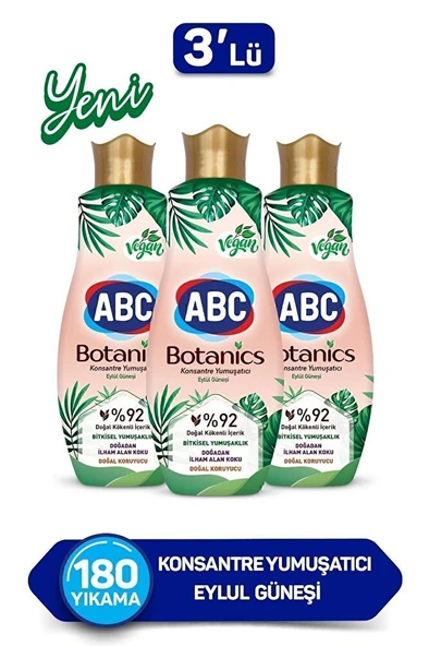 ABC Konsantre Yumuşatıcı Botanıcs Eylül Güneşi 1440 Mlx3 Adet ürün görseli 1