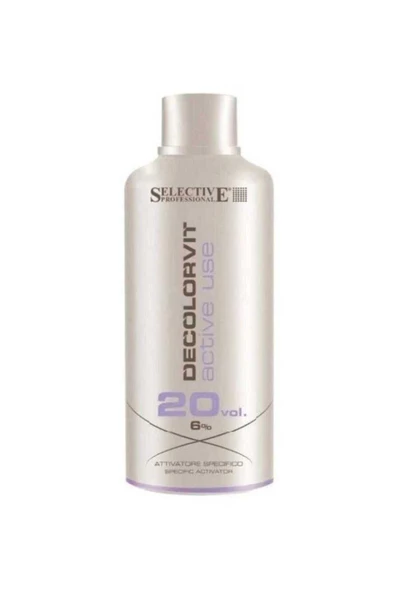 SELECTİVE PROFESSİONAL Decolorvit Active Use Oksidan 20 Volume 750 ml 8027483701417 ürün görseli 1