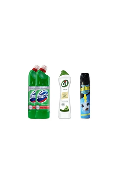 DOMESTOS Temizlik Seti 3 ürün görseli 1