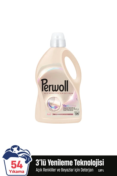PERWOLL Hassas Sıvı Çamaşır Deterjanı 2.97 L (54 Yıkama) ürün görseli 1