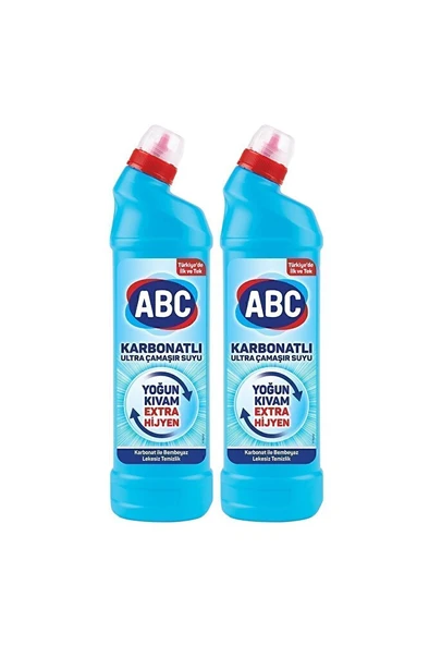 ABC Karbonatlı Ultra Çamaşır Suyu 750 ml 2'li Paket ürün görseli 1