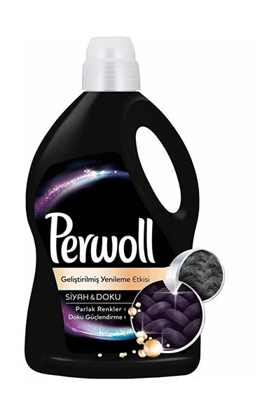 PERWOLL Gözalıcı Siyah Sıvı Çamaşır Deterjanı 3 lt ürün görseli 1