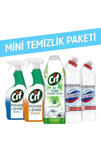 Cif + Domestos Temizlik Paketi ürün görseli 1