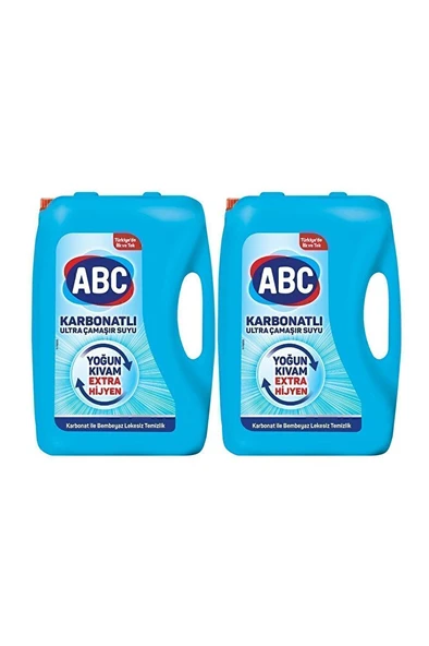 ABC Ultra Çamaşır Suyu Karbonatlı 3250 Ml 2'li - Resim 2