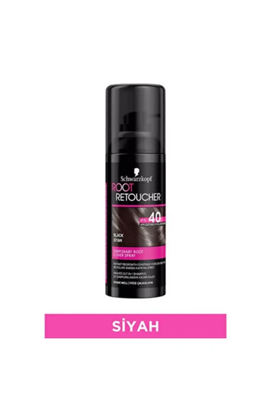 SCHWARZKOPF Root Retoucher - Black - 100 ml - Resim 3