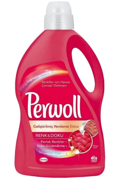 Perwoll Sıvı Çamaşır Deterjanı Renkli Yenileme ve Onarım 2970 ml ürün görseli 1