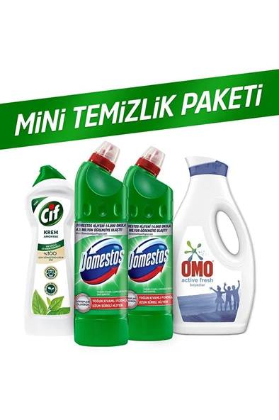 Cif - Domestos - Omo Temizlik Paketi ürün görseli 1