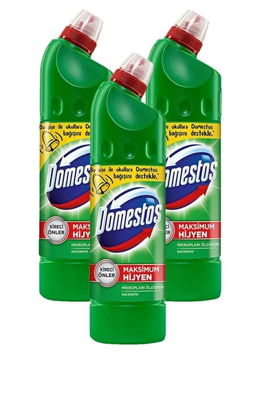 DOMESTOS Çamaşır Suyu Dağ Esintisi 750 ml x3 Adet ürün görseli 1