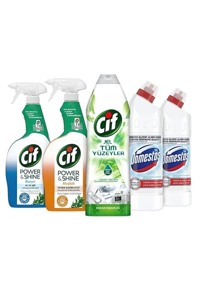 Cif + Domestos Temizlik Paketi - Resim 2