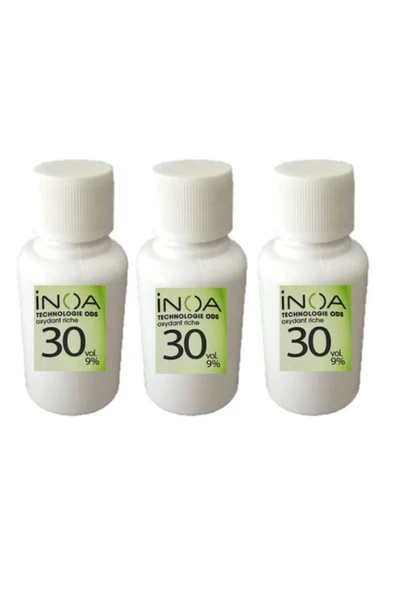 İNOA Boya Açıcı 30 Vol %9 Oksidan 60 Ml  3 Adet ürün görseli 1