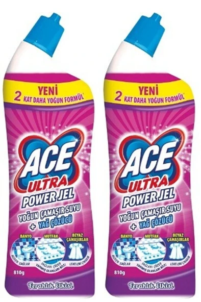 ACE Ultra Power Jel Ferahlık Etkisi 810 g 2 Adet ürün görseli 1