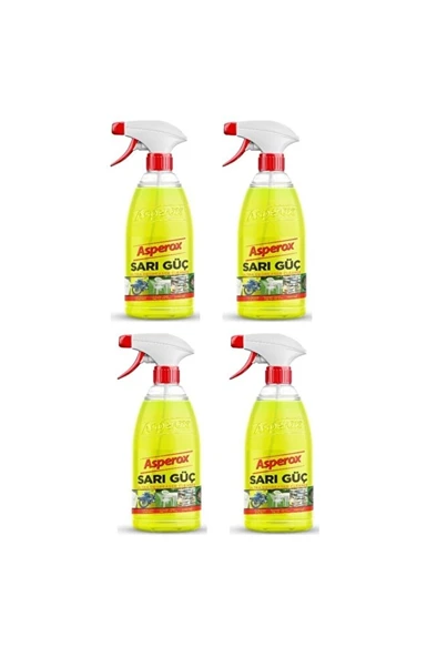 Sarı Güç Leke Temizleyici 1000 ml x4 ürün görseli 1