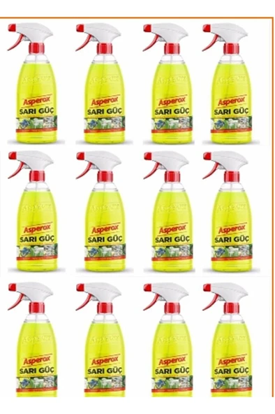 1lt Sarı Guc Sprey 12 Li (12 Adet) - Resim 2