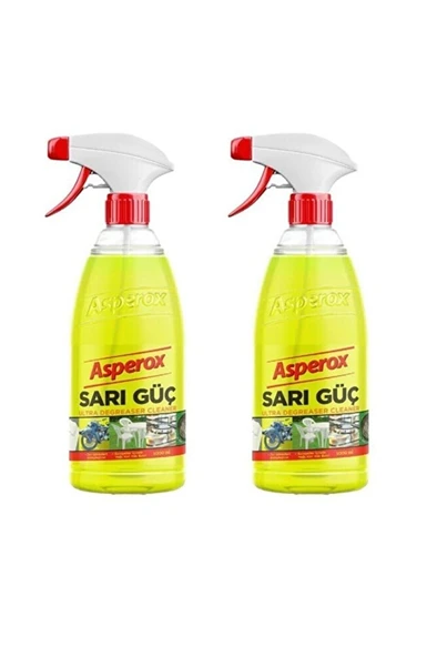 Sarı Güç Ultra Yağ Çözücü 1 lt Sprey 2 Adet ürün görseli 1