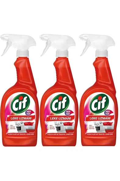 Kırmızı  Heryer 750ml 3 Adet Sprey ürün görseli 1
