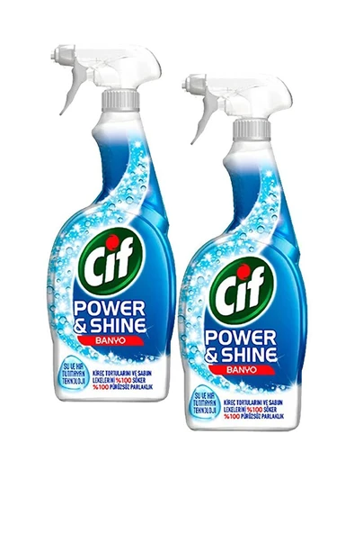 SNL-CİF SPREY POWER&SHİNE BANYO 750ML ( 2 ADET ) ürün görseli 1