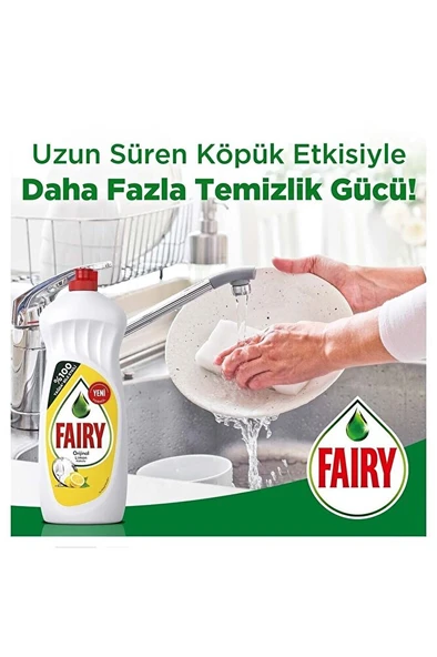 FAİRY Sıvı Deterjan Limon 650 ml X 2 Adet - Resim 3