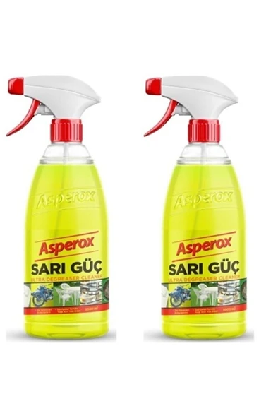 ASPEROX Sarı Güç Çok Amaçlı Ultra Temizleyici 2 x 1 L ürün görseli 1